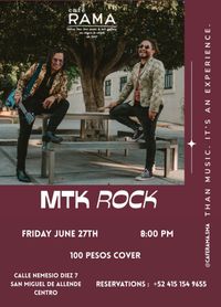 MTK Rock Live at Café Rama