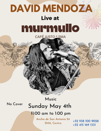 David Mendoza live at Murmullo