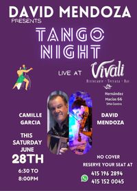 David Mendoza presents Tango Night 