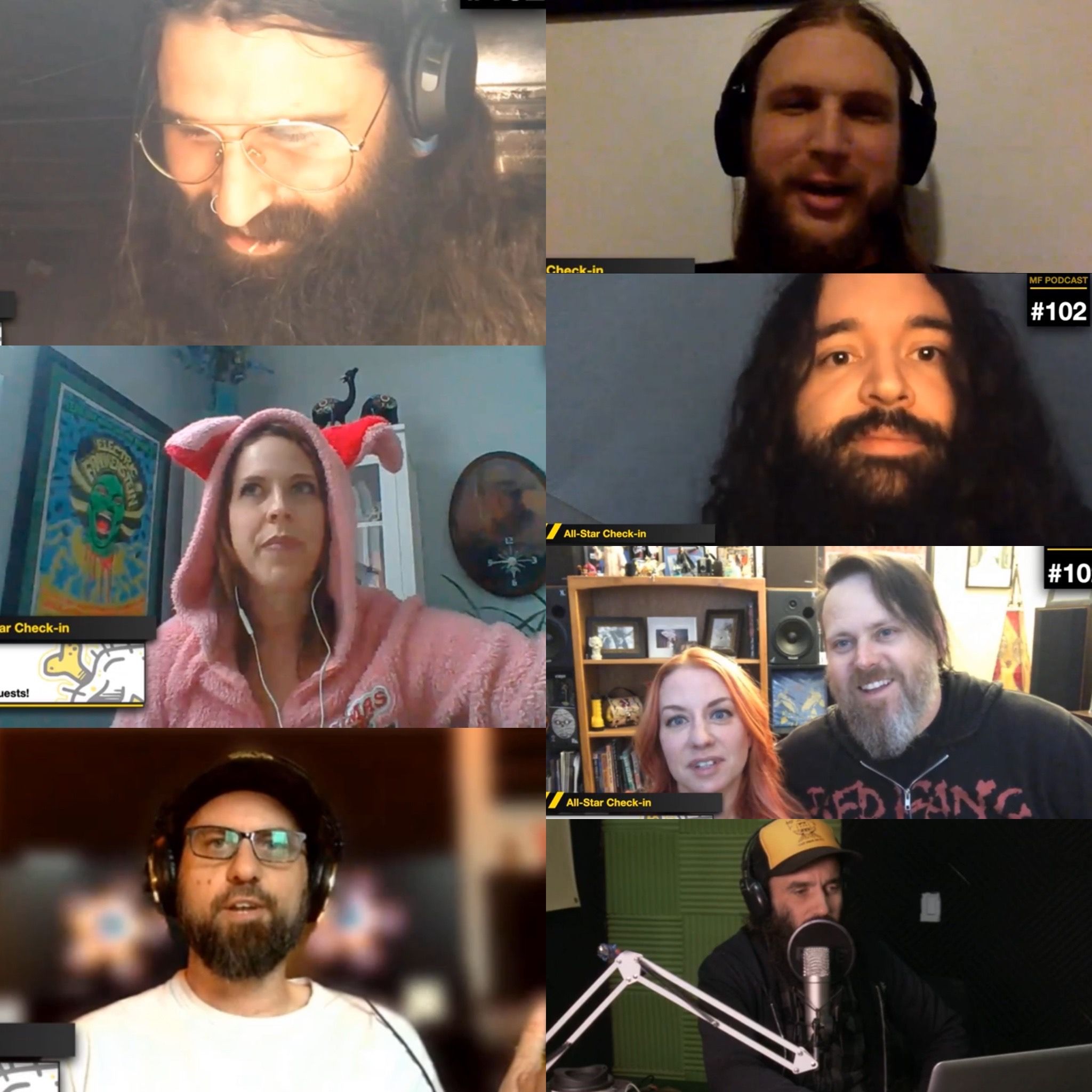 The MF Podcast #102 - Rock n Roll Super Friends! episode artwork