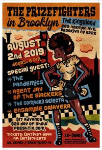 with The Pandemics, DJ Agent Jay (The Slackers)