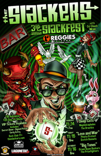 with The Slackers, Green Room Rockers