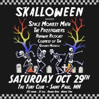 Skalloween w/ Space Monkey Mafia, Runaway Ricochet, Courtesy of Tim, Goodbye Mordecai