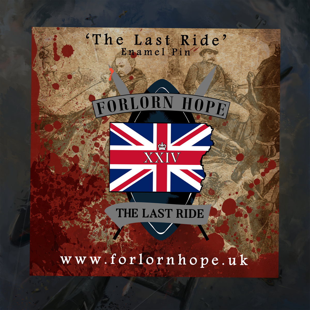 'The Last Ride' Enamel Pin