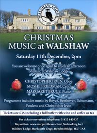 Christmas Music at Walshaw 2021