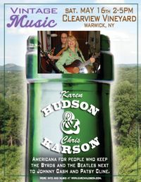 Karen Hudson with Chris Karson