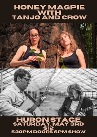 Tanjo & Crow // Honey Magpie at Huron Stage in Durham, NC
