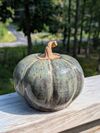 Ceramic Pumpkin (large, ~5" tall)