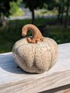 Ceramic Pumpkin (small, ~3" tall)