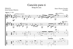 Canción para ti by Aureo Puerta