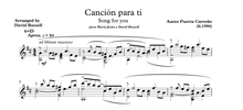 Canción para ti by Aureo Puerta Carreño