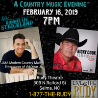 Donnie Lee Strickland and Ricky Cook, LIVE@TheRudy