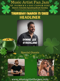 Music Artist Fan Jam St Patrick's 4 Day Clover Fest 