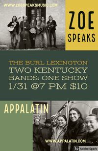 Appalatin and Zoe Speaks