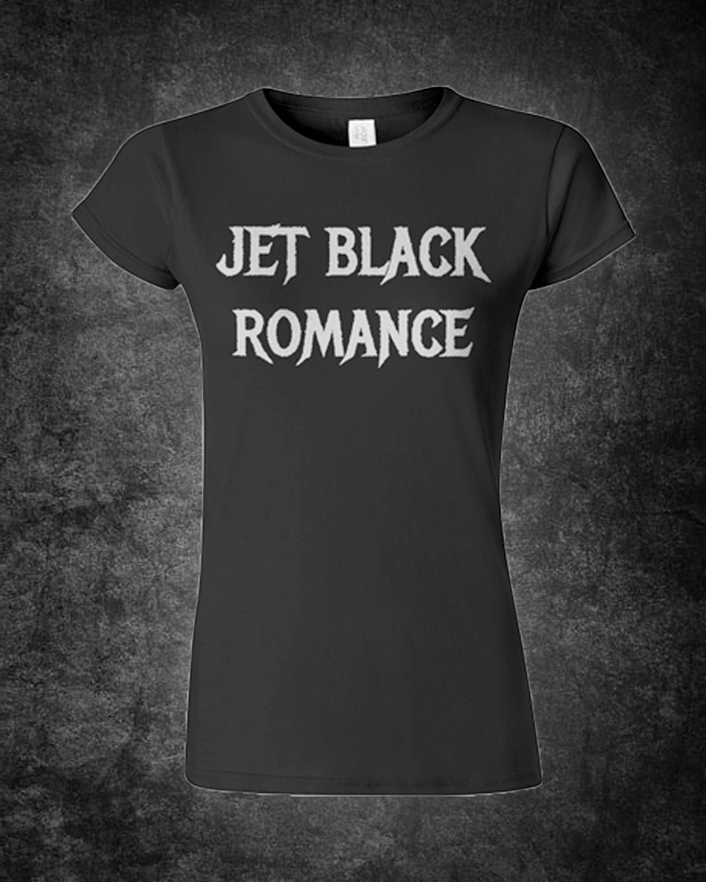 Jet Black Romance Womens Tee