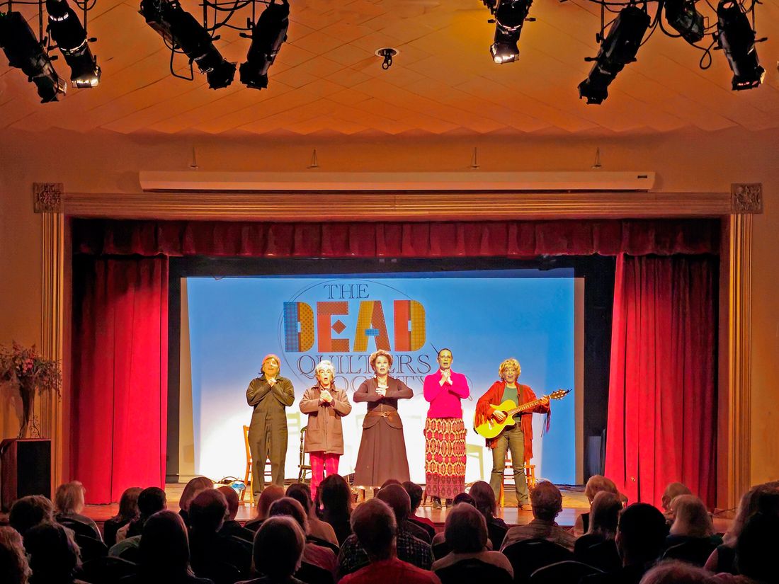 The Dead Quilters Society at Sedona International Film Festival at Mary D. Fisher Theatre. April 2025
