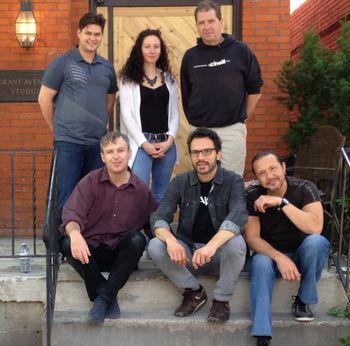 Artie Roth "Discern" sessions (Andrew MacPhail, Amy, Geoff Young, Artie Roth, Anthony Michelli, and Mike Felice)

