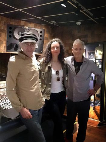 With Bill Dillon and Johnny Fay
