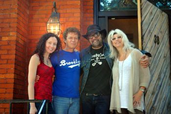 With Bob Doidge, Dan Lanois and Emmy-Lou Harris
