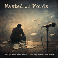 Wasted on Words  by Gedalya Folk Rock Rabbi & Yossi Scheinberg