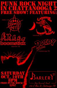JBF / BOOMSTICK / SAWED OFF / DOEDY KOYODE