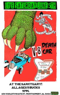 Jonny & The Black Frames Summer Tour w/ V8 Death Car and Slim & The Gems 