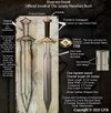 Dwarven Sword - Official Sword of Lonely Mountain Band (*LIMITED EDITION*) $250 Minimum