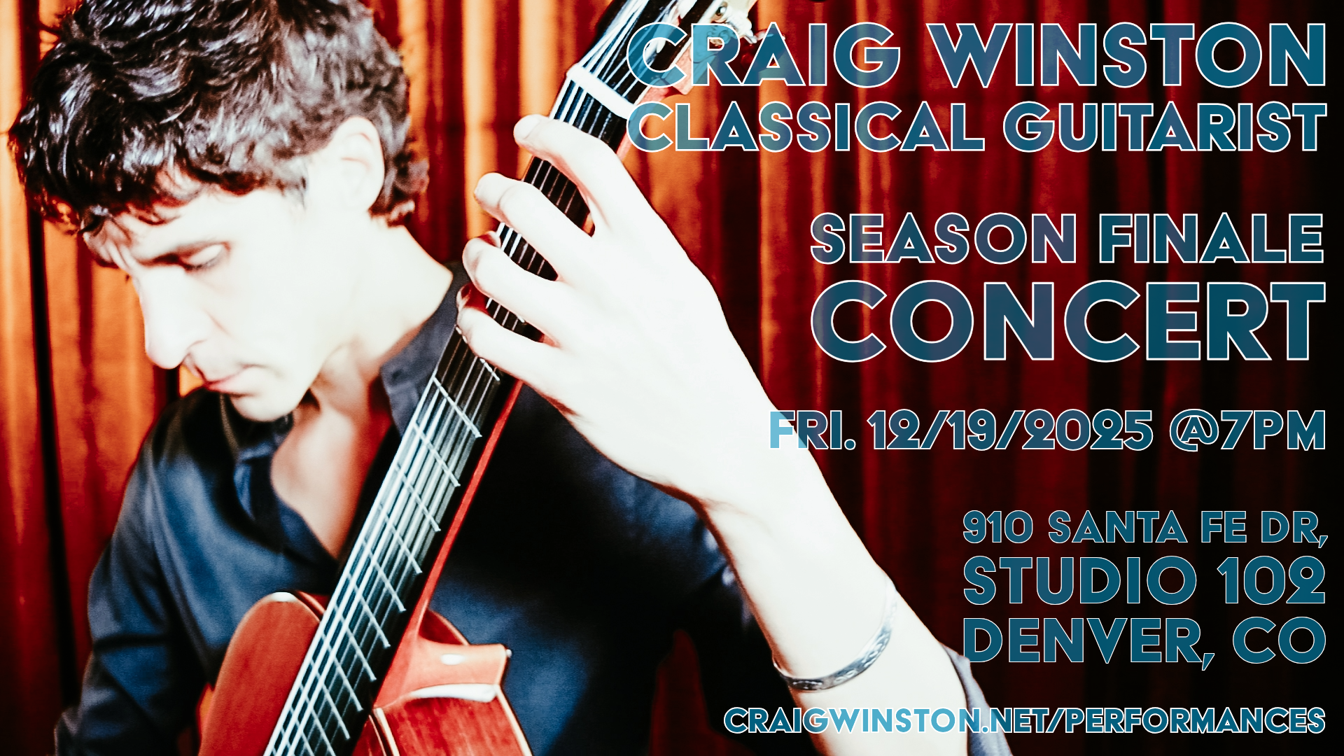 Classical Guitar Concert Denver, CO