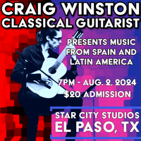 Registro Tour - Craig Winston - Classical Guitarist