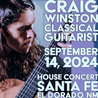 Classical Guitar House Concert in Santa Fe