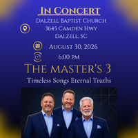 5th Sunday Night Singing with The Master's 3