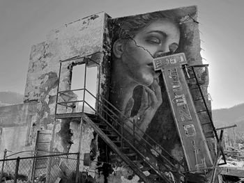 The Pioneer Cafe in Greenville, CA, was a beloved local spot that was tragically destroyed by the massive Dixie Fire on August 11, 2021, leaving only charred ruins in its downtown location. While the original cafe is gone, the community in Greenville, which suffered horrific damage, is slowly rebuilding. Mural painting is by Shane Grammar.
