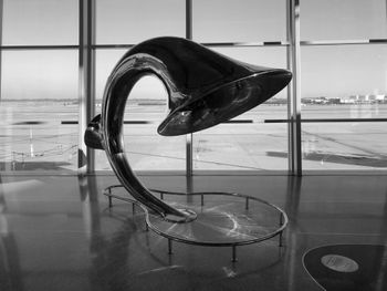 Interactive sculpture at Sacramento International Airport
