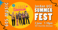 LARGE Flowerheads at Jordan UCC Festival