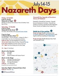 LARGE Flowerheads at Nazareth Days