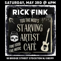 Rick Fink at Todd the Mod's Starving Artist Cafe