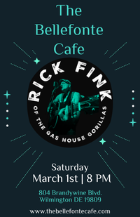 Rick Fink at The Bellefonte Cafe