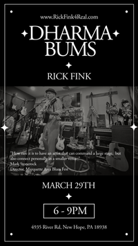 Rick Fink at Dharma Bums