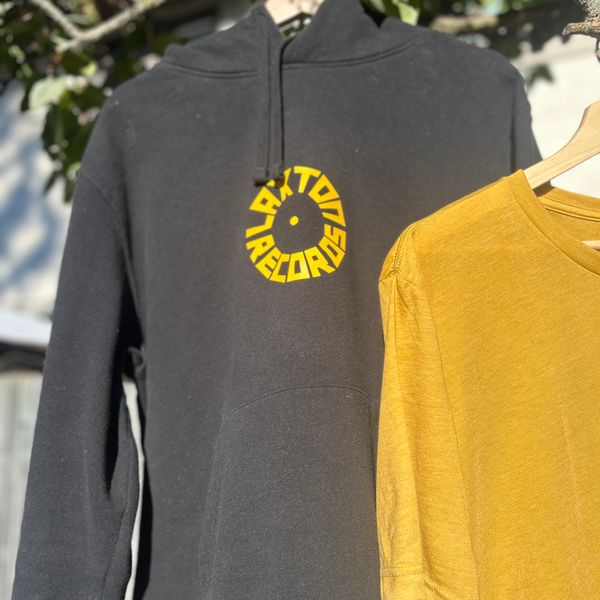 Upcycled Laxton Records Hoodies