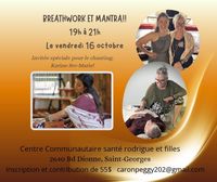 Breathwork & Mantras (Avec Peggy Caron)