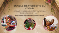 Cercle de médecine du coeur en tipi (avec Claudia Martellino)