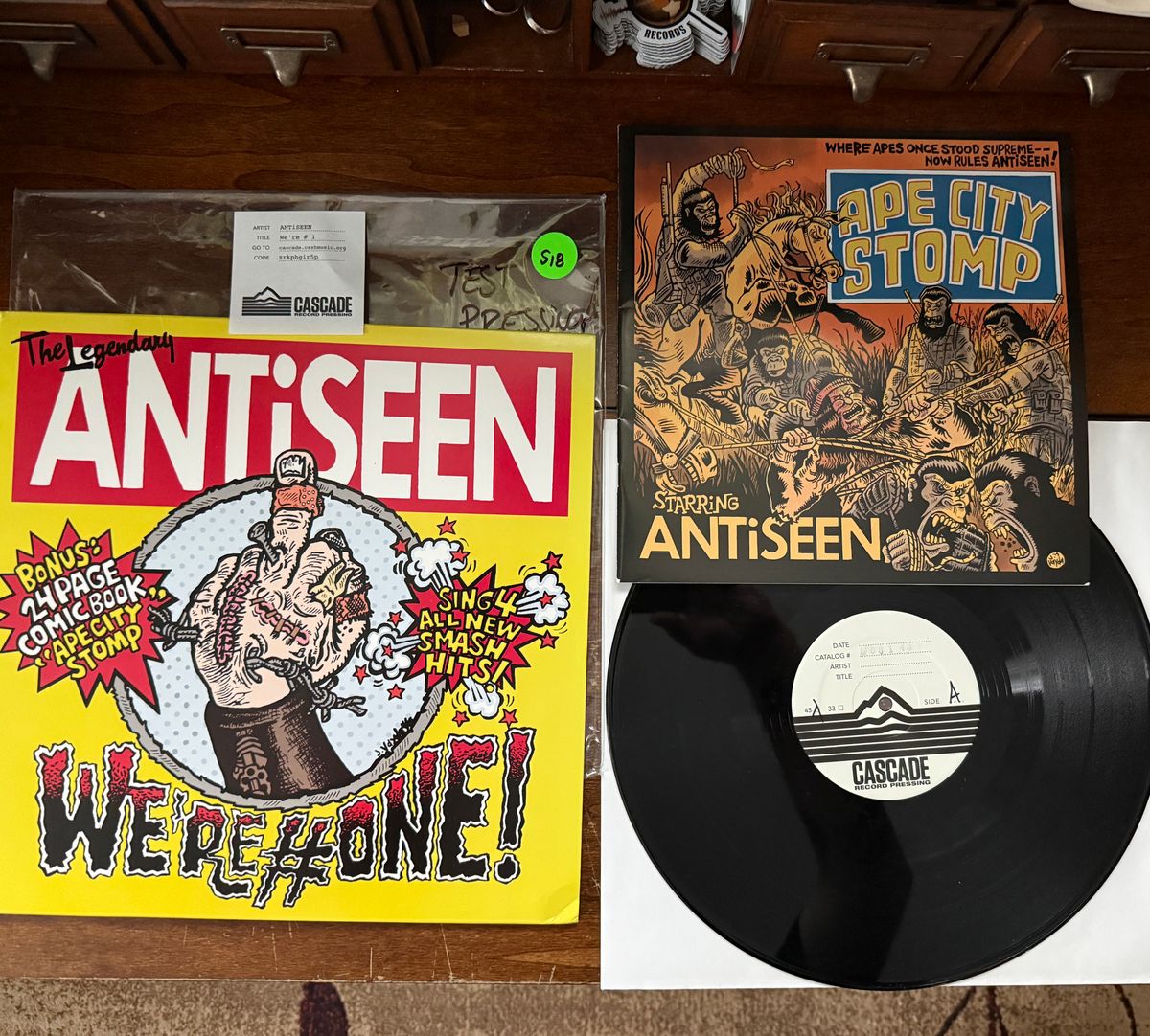 #518 We're # One 2016 Custom Test Pressing Pack - #518 WE'RE # ONE 2016 CUSTOM SET