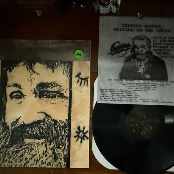 #548 Charles Manson - Walking In The Truth LP - #548 CHARLES MANSON - WALKING IN THE TRUTH
