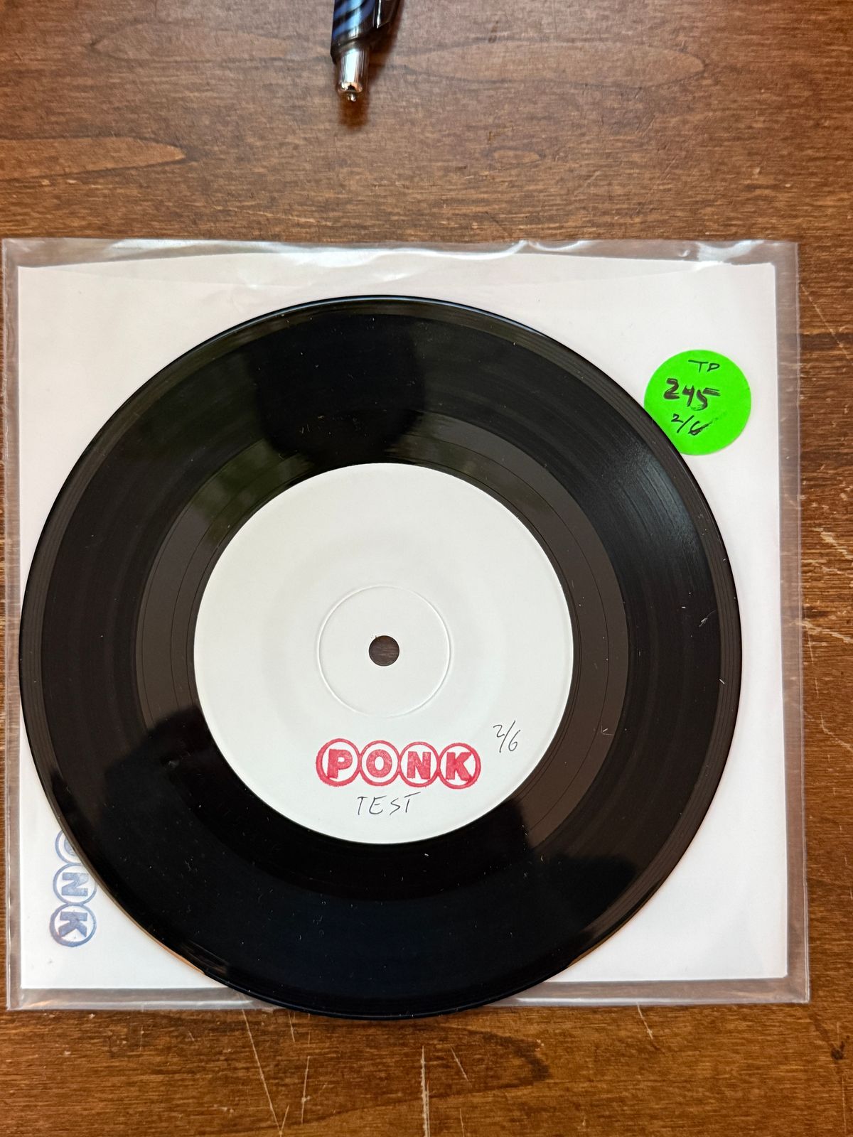 #245/246 "FA" Fuck Authority/Son Of Evil TEST PRESSING Hand Numbered - Vinyl