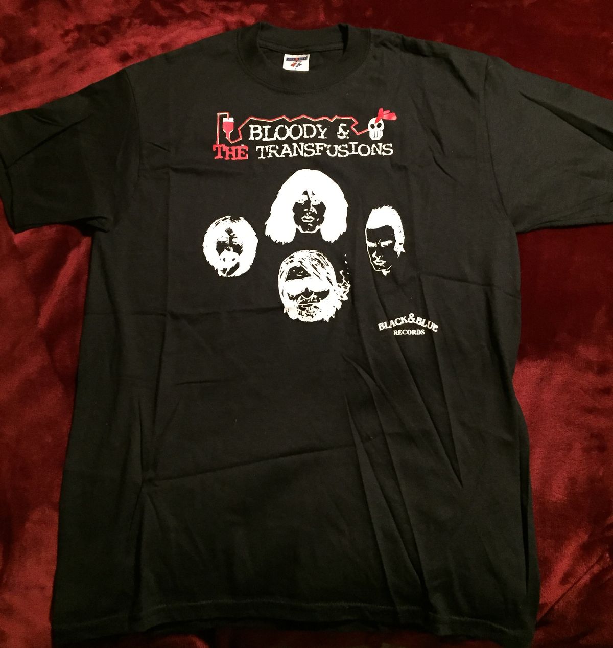 Rare VINTAGE Bloody Mess & the Transfusions Tee