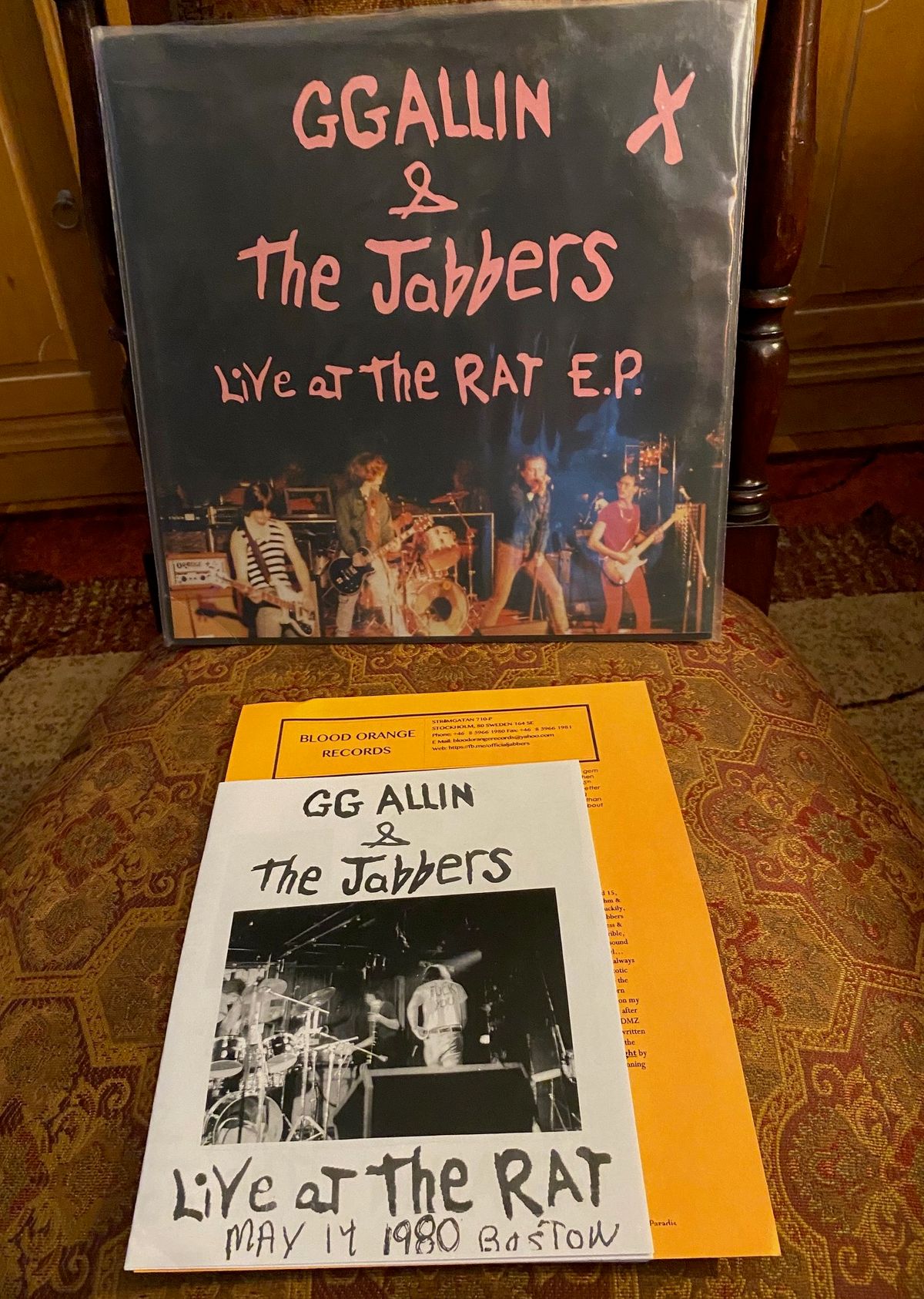 Live At The Rat 1980 #d FIRST PRESS with BEND - Live At The Rat 1980 #d FIRST PRESS with BEND LP