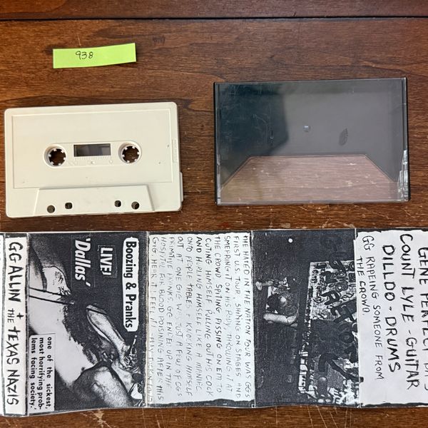 #938 Boozing & Pranks original tape - #938 Boozing Original Tape