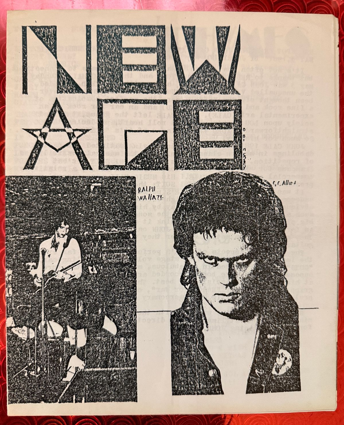#4 New Age Zine - original May 1981