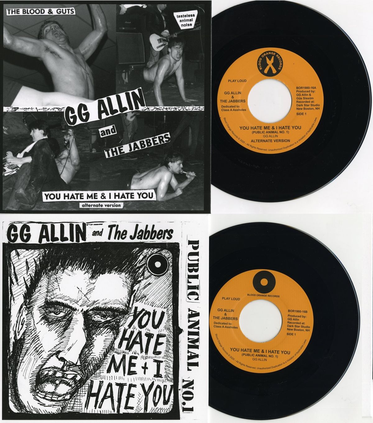 You Hate Me & I Hate You SET - YHMIHY 2x7" SET