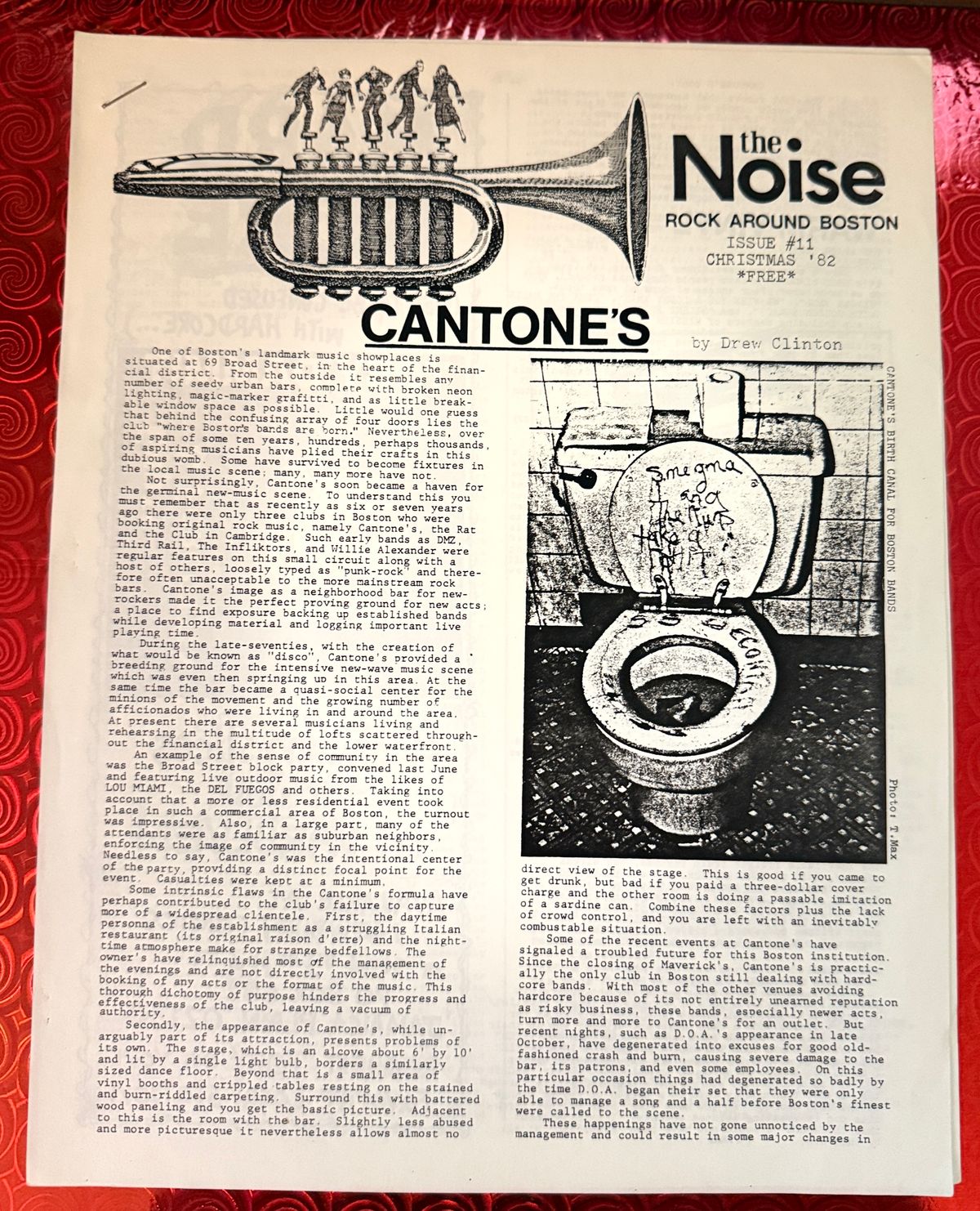 #6 The Noise (Rock Around Boston) #11 Christmas 1982